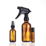 3PCS/Lot 10ml 60ml 240ml Storage Bottle Glass Liquid Reagent Pipette Drop Aromatherapy Essential Oil Spray Refillable Bottle