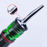 3Pcs Wine Stoppers Liquor Spirit Pourer Free Flow Wine Bottle Pour Spout Stopper Stainless Steel Rubber Stopper Hot 3Pcs Wine Stoppers Liquor Spirit Pourer Free Flow Wine Bottle Pour Spout Stopper Stainless Steel Rubber Stopper Hot