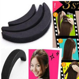 3Pcs Sponge Hair Maker Styling Twist Magic Bun Hair Base Bump Styling Insert Tool Volume Twist Bun Hair Base