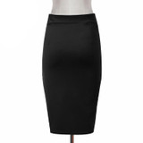 H Han Queen Plus Size Skirts Womens Slim Pencil Skirt Fashion Knee Length High Waist Casual Bodycon Vintage Elegant Split Saia H Han Queen Plus Size Skirts Womens Slim Pencil Skirt Fashion Knee Length High Waist Casual Bodycon Vintage Elegant Split Saia