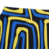 H Han Queen New Slim Vintage High Waist Skirt Plus Size Geometric Printed Pencil Skirts Women Knee-Length Ladies Office Clothing
