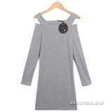 GZDL Fashion Knitted Dress Women Long Sleeve Bodycon Stretch Sweater Dress Casual Party Mini Autumn Winter Dress Vestidos CL1114 GZDL Fashion Knitted Dress Women Long Sleeve Bodycon Stretch Sweater Dress Casual Party Mini Autumn Winter Dress Vestidos CL1114