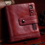 GZCZ Fashion Genuine Leather Women Wallet Female Lady Mini Zipper Coin Purse and Small Walet Portomonee Money Bag Vallet Perse