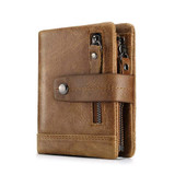 GZCZ Fashion Genuine Leather Women Wallet Female Lady Mini Zipper Coin Purse and Small Walet Portomonee Money Bag Vallet Perse