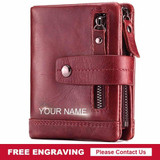 GZCZ Fashion Genuine Leather Women Wallet Female Lady Mini Zipper Coin Purse and Small Walet Portomonee Money Bag Vallet Perse