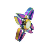 Gyro Hand Spinner EDC Aluminun Finger Fidget Toy For Autism Rotation Time Long Anti Stress Toys  rz