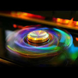 Gyro Hand Spinner EDC Aluminun Finger Fidget Toy For Autism Rotation Time Long Anti Stress Toys  rz