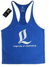 Gyms Tank Top Men Bodybuilding stringer Gyms Shark Brand Gymsclothing Fitness Mens Singlet Sleeveless shirt Workout Clothes Gold