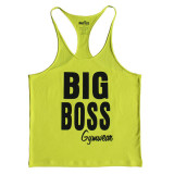 Gyms Tank Top Men Bodybuilding stringer Gyms Shark Brand Gymsclothing Fitness Mens Singlet Sleeveless shirt Workout Clothes Gold