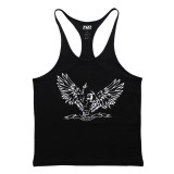 Gyms Tank Top Men Bodybuilding stringer Gyms Shark Brand Gymsclothing Fitness Mens Singlet Sleeveless shirt Workout Clothes Gold