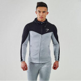 Gymshark Hoodies Camisetas Masculina Hombre Coat Bodybuilding And Fitness Hoodies Sweatshirts Muscle Men's Sportswear