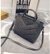 Gusure Pu Leather Handbag Shoulder Tote Women Bag Satchel Messenger Crossbody Bags Soft Black Women's Bag Handbags