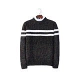 GustOmerD 2017 New Autumn Winter O-neck Thick Sweater Men Casual Strip Dot Pullover Men Warm Knitting Mens Sweaters Pullovers GustOmerD 2017 New Autumn Winter O-neck Thick Sweater Men Casual Strip Dot Pullover Men Warm Knitting Mens Sweaters Pullovers