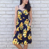 GUMPRUN Stripes Button Sexy Casual Summer Strap Dress Long Boho Beach Desses Pockets Women Sundress Vestidos Elegant Dess Female