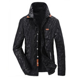 GUEQI Shirts Style Men Warm Jackets Size M-2XL Add Fleece Outerwear 2017 England Fashion Man Windproof Casual Parkas