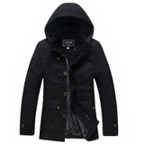 GUEQI Cotton Padded Men Warm Jackets Plus Size M-3XL Cold Winter Hooded Design 2017 ADD Fleece Man Casual Coats