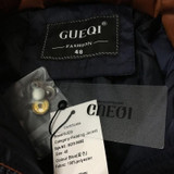 GUEQI Fur Hooded Men Warm Parkas Plus Size M-3XL Cotton Padded Outerwear 2017 Cold Winter Man Fashion Jackets