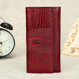Guarantee Genuine Leather Ladies Women Wallets Purse Long Alligator Wallet Women Elegant Female Women's Wallets Leather Wallet