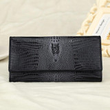 Guarantee Genuine Leather Ladies Women Wallets Purse Long Alligator Wallet Women Elegant Female Women's Wallets Leather Wallet