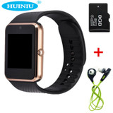 GT08 Smart Watch Clock With Sim Card Slot Push Message Bluetooth Connectivity Android Phone PK DZ09 V8 Inteligente Smartwatch