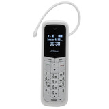 GT Star Brand Mini bluetooth handset phone BM50 0.66 inch unlocked mini mobile phone bluetooth earphone dialer Single SIM card