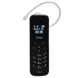 GT Star Brand Mini bluetooth handset phone BM50 0.66 inch unlocked mini mobile phone bluetooth earphone dialer Single SIM card