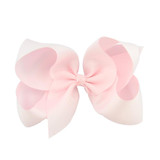 30PCS/LOT 6" Big Hair Bow Girls Solid Ribbon Hair Bows With Clip Boutique Hair Accessories Kids Hairpin 588