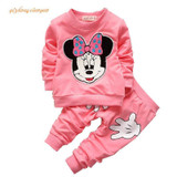 2pcs/set Cotton Spring Autumn Baby Boy Girl Clothing Sets Newborn Clothes Set For Babies Boy Clothes Suit(Shirt+Pants)Infant Set