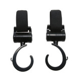 2pcs/set Baby Pram Stroller Pushchair Swivel Hanger Hooks Rotatable Hook Hanging Carrier Holder Baby Stroller Accessories