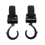 2pcs/set Baby Pram Stroller Pushchair Swivel Hanger Hooks Rotatable Hook Hanging Carrier Holder Baby Stroller Accessories