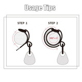 2Pcs/Set Aluminum Alloy Baby Stroller Hooks Hangers Pram Buggy Wheelchair Hooks Storage Organizer Baby Stroller Accessories