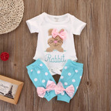 2pcs/Set !newborn baby girl clothes set Kids Baby Girl Romper+Leg Warmer Stocking Clothes Outfit Set