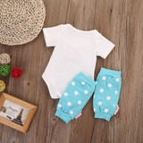 2pcs/Set !newborn baby girl clothes set Kids Baby Girl Romper+Leg Warmer Stocking Clothes Outfit Set