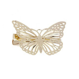 2PCS/Pair Women Fashion Golden Butterfly Hair Clip Headband Hair Accessories Headpiece Headwear &Wholesale