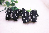 2pcs/pair  Pet Hair Bows Rubber Bands With Rhinestone Pet Dog Bows Cute Bowknot Dog Hair Bows Grooming Product