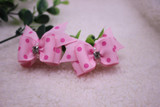 2pcs/pair  Pet Hair Bows Rubber Bands With Rhinestone Pet Dog Bows Cute Bowknot Dog Hair Bows Grooming Product