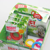 2pcs/Pack Mosquito Repellent Bracelets Pest Control 240Hours Insect Protection Outdoor Indoor Adults Kids