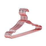 Xyijia Hanger Aluminum Alloy Coat Hanger Household Clothes Rack Adult Seamless Clothes Rack Antiskid Wardrobe Hanger Garment Support