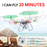 HY66W Quadrocopter Drones With Camera HD Dron 20 Minutes Flying Time FPV Drones Quadcopters With Camera RC Helicopter Toys