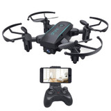HY 1601 Mini Dron 720P Quadrocopter Foldable Drones With Camera HD Real Time Video Headless FPV Quadcopter WIFI RC Helicopter
