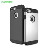 Hybird Shockproof Hard Case Cover For Iphone 6 6S 7 7PLus Luxury Armor Rubber Phone Cases For Apple Iphone 6S 6 7Plus Coque New