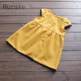 Hurave 2017 Summer Girls Autumn Dress Embroidery Vestidos for Girl Floral Kids Winter Sweater Clothes Children Hurave 2017 Summer Girls Autumn Dress Embroidery Vestidos for Girl Floral Kids Winter Sweater Clothes Children