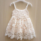 Hurave 2017 fashion girls dress lace girl clothing kids toddler princess new girl vestidos