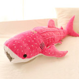Humpback whale shark plush toy big whale doll home cushions cartoon shark blue whale children pillow stuffed animals