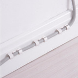 Hot 20pcs/pack Cable Drop Clip Desk Tidy Organiser Wire Cord Lead USB Charger Cord Holder Organizer Holder Secure Table V2781