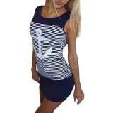 Hot 2017 Summer Women Dresses Casual Sailor Striped  Shirt Hooded Dress Sundress robe Sexy Bodycon Dress Party Club Dresses Hot 2017 Summer Women Dresses Casual Sailor Striped  Shirt Hooded Dress Sundress robe Sexy Bodycon Dress Party Club Dresses