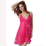 Hot 2017 New Women Sexy Nightwear Plus Size S~XXL Lace Nightgown Sleepwear Dress G-String Sexy Lingerie Robe Sexy AP426 Hot 2017 New Women Sexy Nightwear Plus Size S~XXL Lace Nightgown Sleepwear Dress G-String Sexy Lingerie Robe Sexy AP426