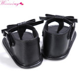 Newborn Kids Girls Anti-slip Flip-flops Sandalias Baby Bow Soft Sole Shoes Slippers Baby Girl Princess Crib Prewalker Shoes