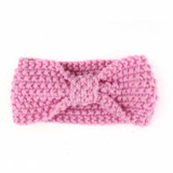 Newborn Knit Crochet Top Knot Elastic Turban Headband Kids Girls Head wrap Hair Bands Ears Warmer Headband Accessories