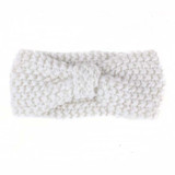Newborn Knit Crochet Top Knot Elastic Turban Headband Kids Girls Head wrap Hair Bands Ears Warmer Headband Accessories